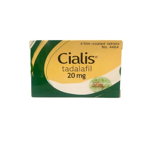 Lilly Cialis Tadalafil 20mg -4 Tablets For Erectile Dysfunction - View 3