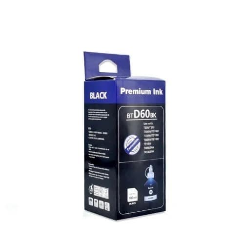 Compatible D60bk Ink For Brother Bottle Cartridge- Black - View 3