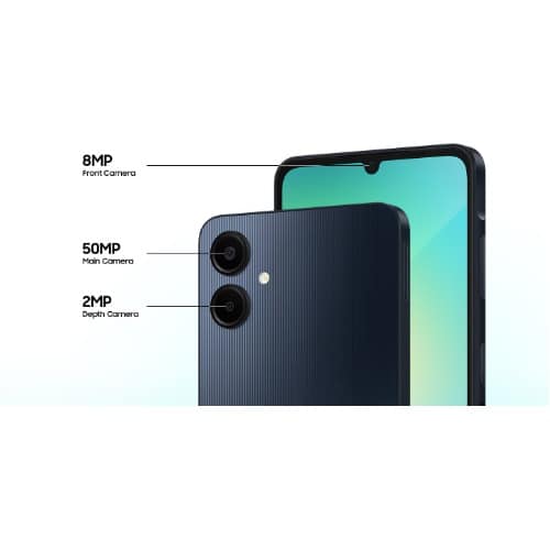 Galaxy A06 4gb Ram + 64gb Rom - Black - 6.7" Inch - View 2