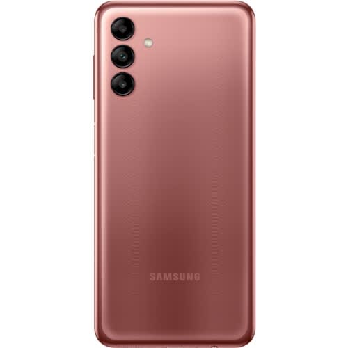 Galaxy A04s - 6.5" - 128GB ROM - 4GB RAM - Dual SIM - 4G LTE - 50MP - 5000mAh - Fingerprint - Copper - View 3