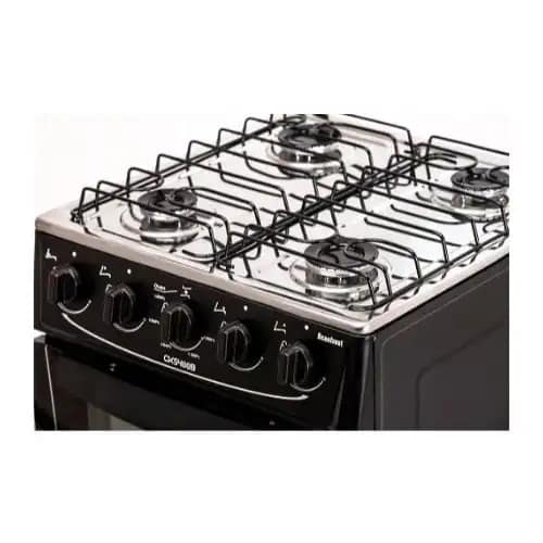 4 Gas Burner Cooker With Oven - Black - Sfc5401b - 50x50cm - View 4