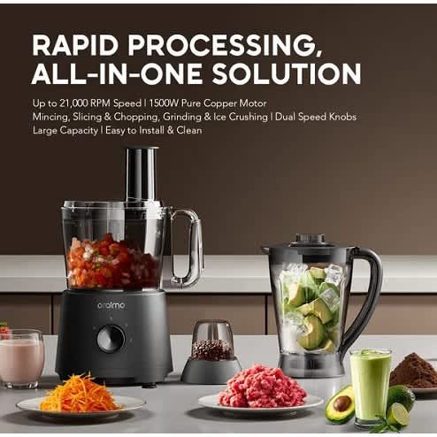 Omniblend 4-in-1 Multifunctional Blender - 1500W - - View 2