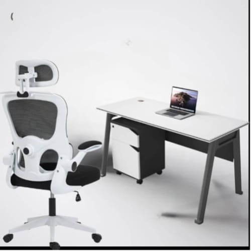 Office Table & Egornomic Chair - View 2