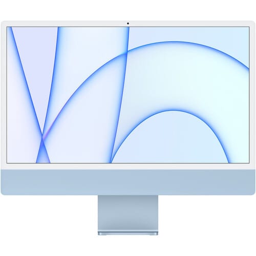 Imac 24" With Retina 4.5k , Blue - Apple M1 - 8gb Memory - 512gb Ssd - W/touch I.d - View 6