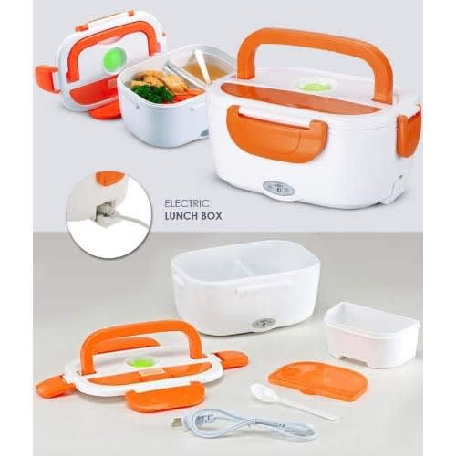 Multi-function Electric Lunch Box - Orange - View 2