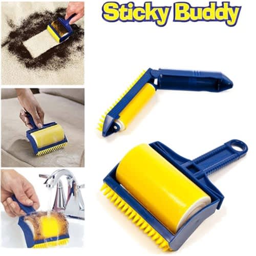Reusable Sticky Lint Roller Brush - View 1
