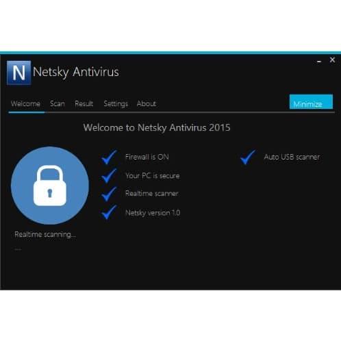Netsky Anti-virus Professional Latest Version (3 Pc) 2 Years- 2025 - View 3