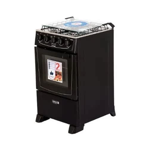 4 Gas Burner Cooker With Oven - Black - Sfc5401b - 50x50cm - View 1