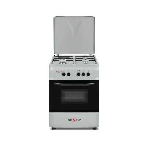 Gas Cooker - 3 Gas Burners + 1 Electric Hotplate - Nx-6004s - View 2