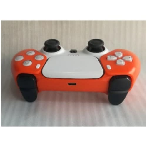 P4 Plus T29 Wireless Controller Pc Ps5 & Ps4 - Orange & White - View 2