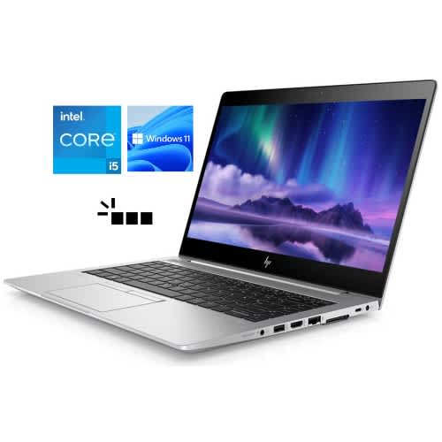 Elitebook 840 -1TB SSD - Intel Core I5- 8GB RAM - Backlit Keyboard - Fpreader - Windows 11 - View 3
