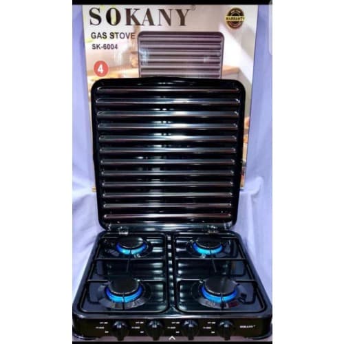 4 Burner Tabletop Gas Stove Auto Ignition Gas Cooker Anti - Rust - View 3