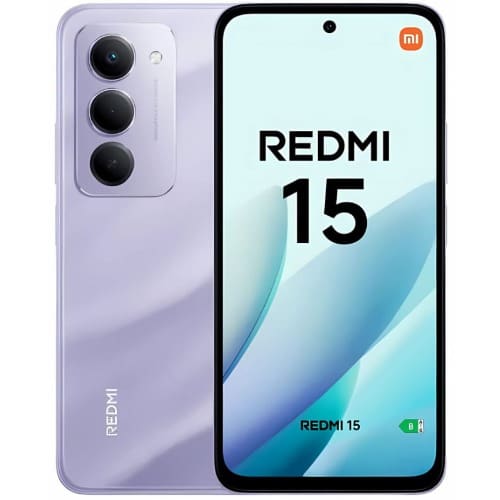 Redmi 15 - 6.9" - 256GB ROM - 8GB RAM - 4G LTE - Dual SIM - Fingerprint - 7000mAh - Purple