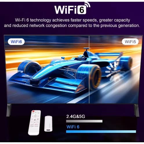 H96 Max Android Tv Stick Box 4k - H313 Tv Stick Google Voice Assistant - View 9