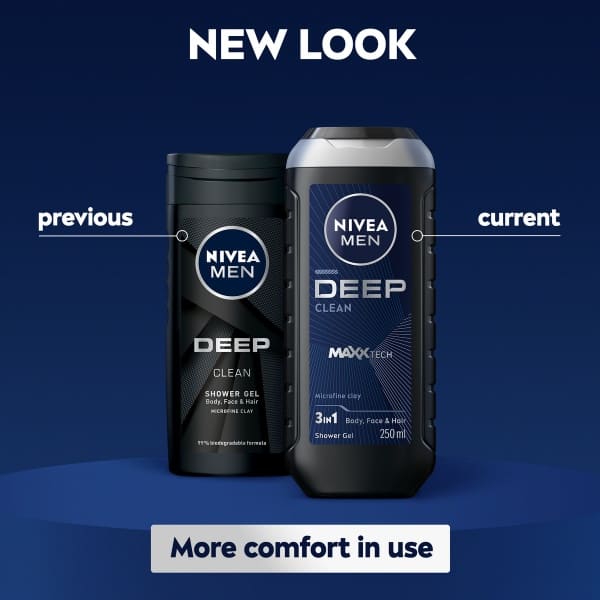 Deep Shower Gel For Men - 500ml - View 4