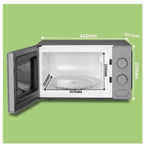 Comfee Manual Microwave - 700W - 20L - Grey - View 3