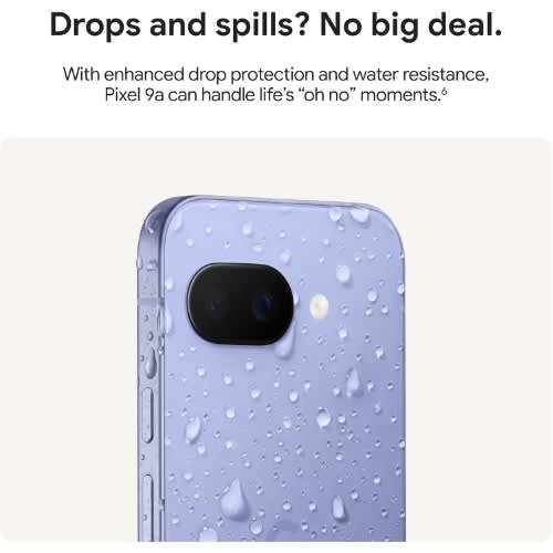 Pixel 9a 5g - 8GB RAM + 128GB ROM - Google Tensor G4 - 5200mAh - Iris - View 2