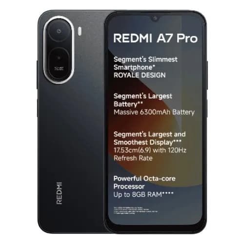 Redmi A7 Pro - 4gb Ram - 128gb Rom - Black - Dual Sim - 6000mah - View 3