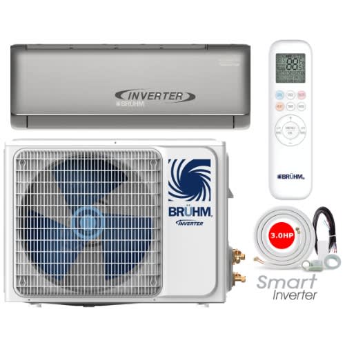 3hp Split Unit Smart Inverter Air Conditioner With Wifi + Installation Kit