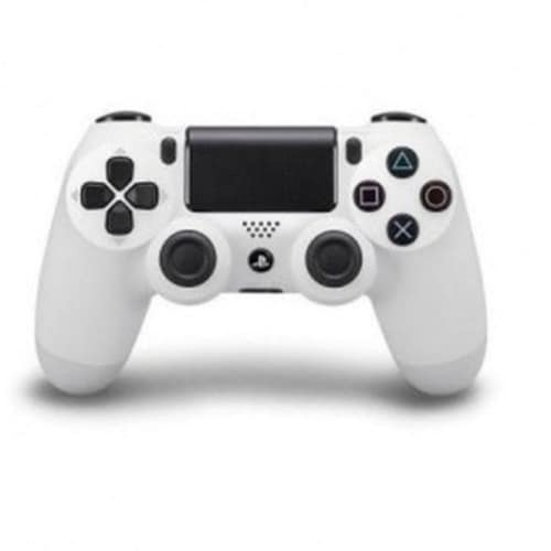 Sony Ps4 Dualshock 4 Wireless Controller White - With Charging Cable