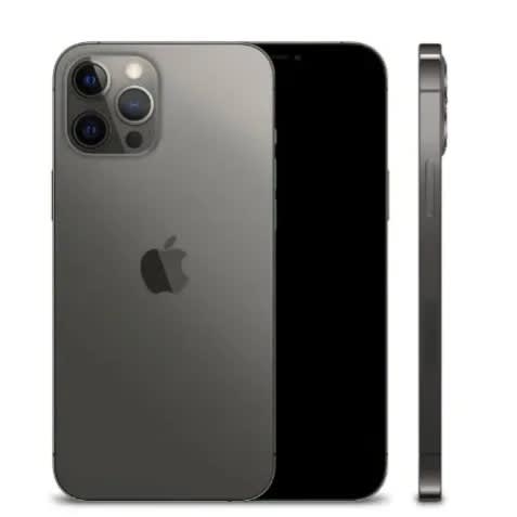 Iphone 12 Pro Max - 6.7"-128GB ROM + 6GB RAM- 1 Sim - 3687mAh- Graphite - Renewed - View 3