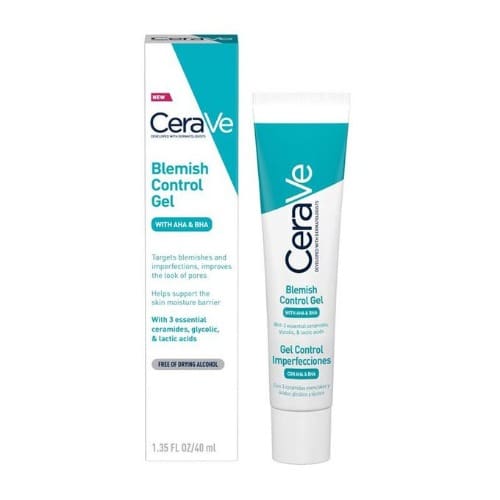 Blemish Control Gel With Aha & Bha With 3 Essential Ceramide, Glycolic & Lactic Acid - 40ml - View 3