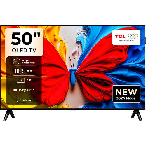 50" QLED Full HD Smart Google TV- 50s5k - 2025 Model - View 1
