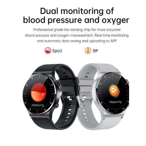 Qw33 Waterproof Health Monitoring Smart Watch With Voice And Call Function-white - View 5