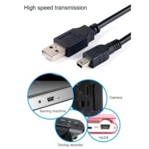 Data & Charging Cord 5pin Mini B Cable Usb 2.0 Type A Male To Mini Usb Cable - View 3