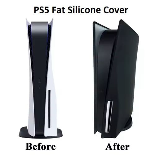 Silicone Cover For Ps5 Fat Console - Disc Edition