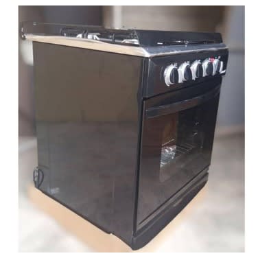 Ad_gc600b1e Admiral 60*60 (3+1) Gas Cooker- Black - View 2