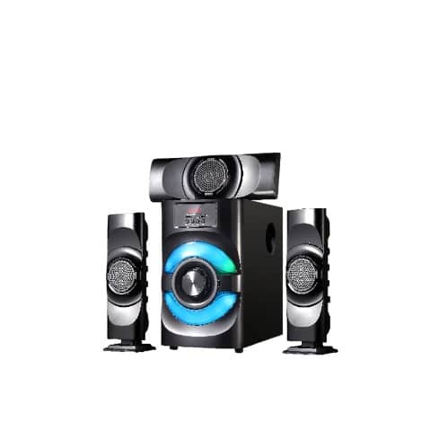 Djack Ak-3303 3.1 Channel Surround Sound System – Wireless Home Cinema With Fm Radio & Usb