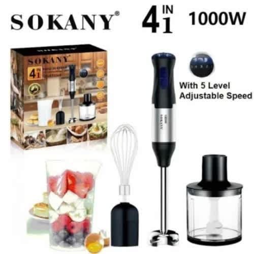 Electronic Multifunction Hand Blender - 4 In 1