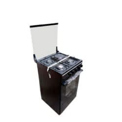3 Gas Burner 1 Hot Plate Standing Gas Cooker - 50 x 55cm - View 6