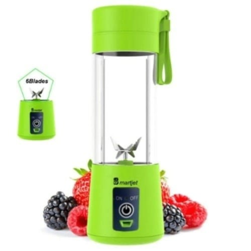 Rechargeable Fruit Blender And Smoothie Maker 6 Blades - Green - View 1