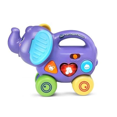 Pull & Discover Activity Elephant 50+ Songs + Phrases - Purple - View 2