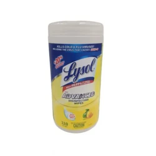 Advanced Disinfecting Wipes - Citrus Scented Thick Strong Wipe - 110 Wipes - View 2