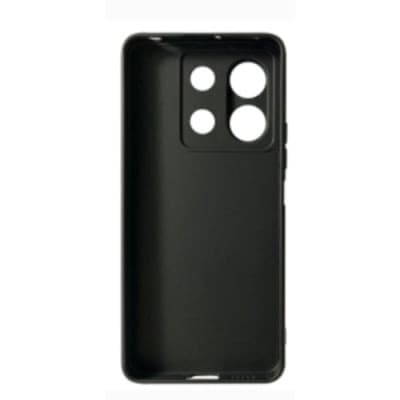 Silicone Back Case For Redmi Note 13 4g - Black - View 2