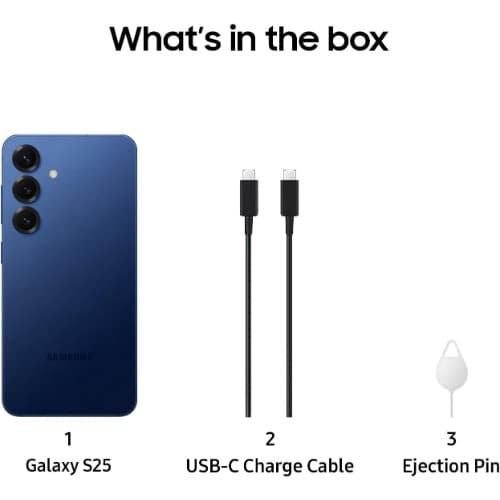 Galaxy S25 - 6.2" - 256GB ROM - 12GB RAM - Dynamic Amoled- 4000mAh - Navy - View 9