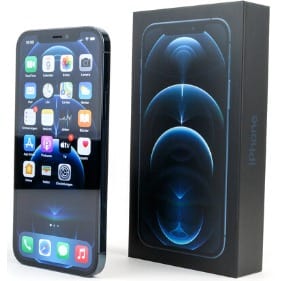 Iphone 12 Pro Max - 6.7" - 6GB RAM - 128GB ROM - 5g - Nano Sim + E-sim - 3000mAh - Blue - Renewed