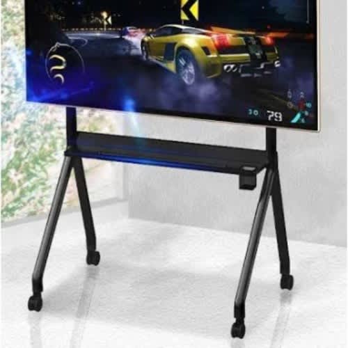 Movable Tv Cart - Black - 55 - 120" - View 2