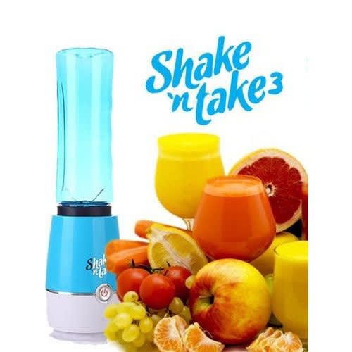 Smoothie Maker And Juice Blender With 2 Bottles - 180W - Blue - View 1