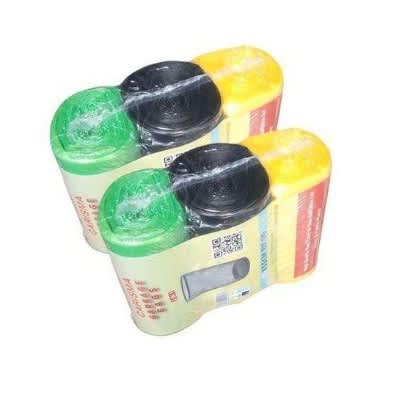 Waste Bin Nylon Bag 3 In 1 X2 Packs - View 2