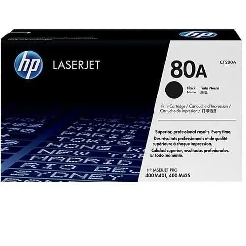 80a Laserjet Toner Cartridge- Black - View 3