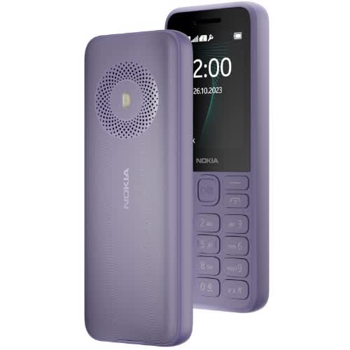 Nokia 130 - 2023 - 2.4" - Dual SIM - 4MB ROM - 4MB RAM - 1450mAh - Purple