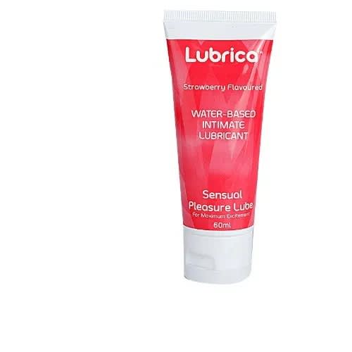 Lubrica Water Soluble Sex Lubricant - Strawberry Flavored - 60ml - View 3