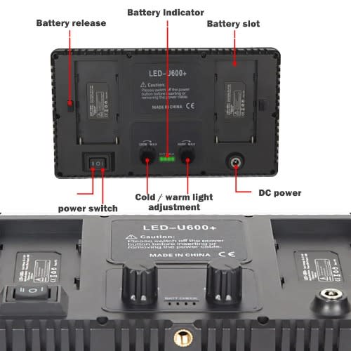 Rechargeable Professional Studio Lighting Kit - View 3