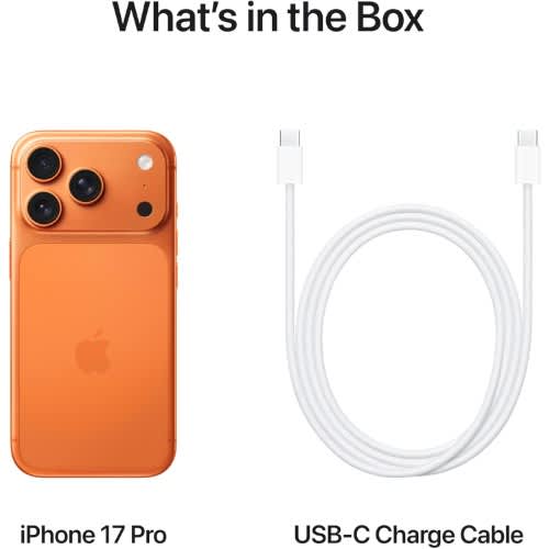 iPhone 17 Pro 1TB Single Sim - Cosmic Orange - View 3