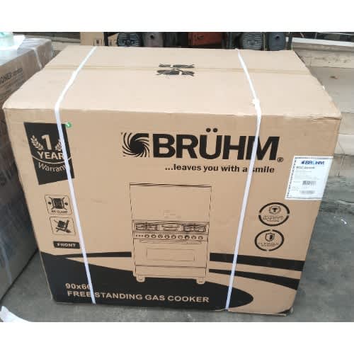4 Gas Burner 2 Hote Plate Cooker With Oven And Grill - 60x90cm - View 7