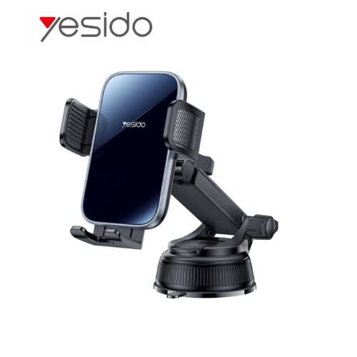 Yesido Car C279  Suction Cup Phone Holder, 360° Rotation, Anti-shake, Adjustable Heigh - View 1
